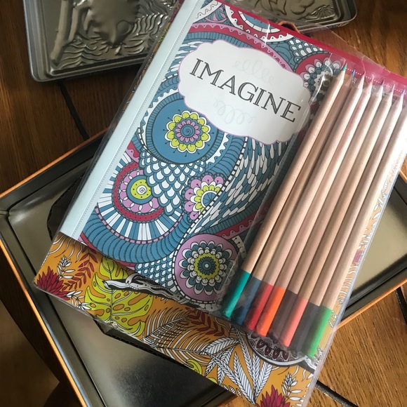 Other - FREE with any purchase! Color book & pencils